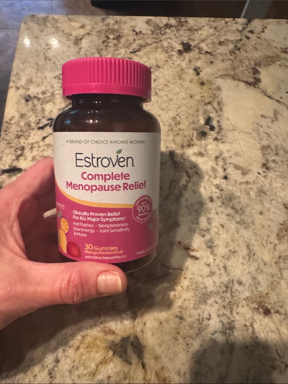 Estroven Complete Menopause Relief Gummies - full bottle